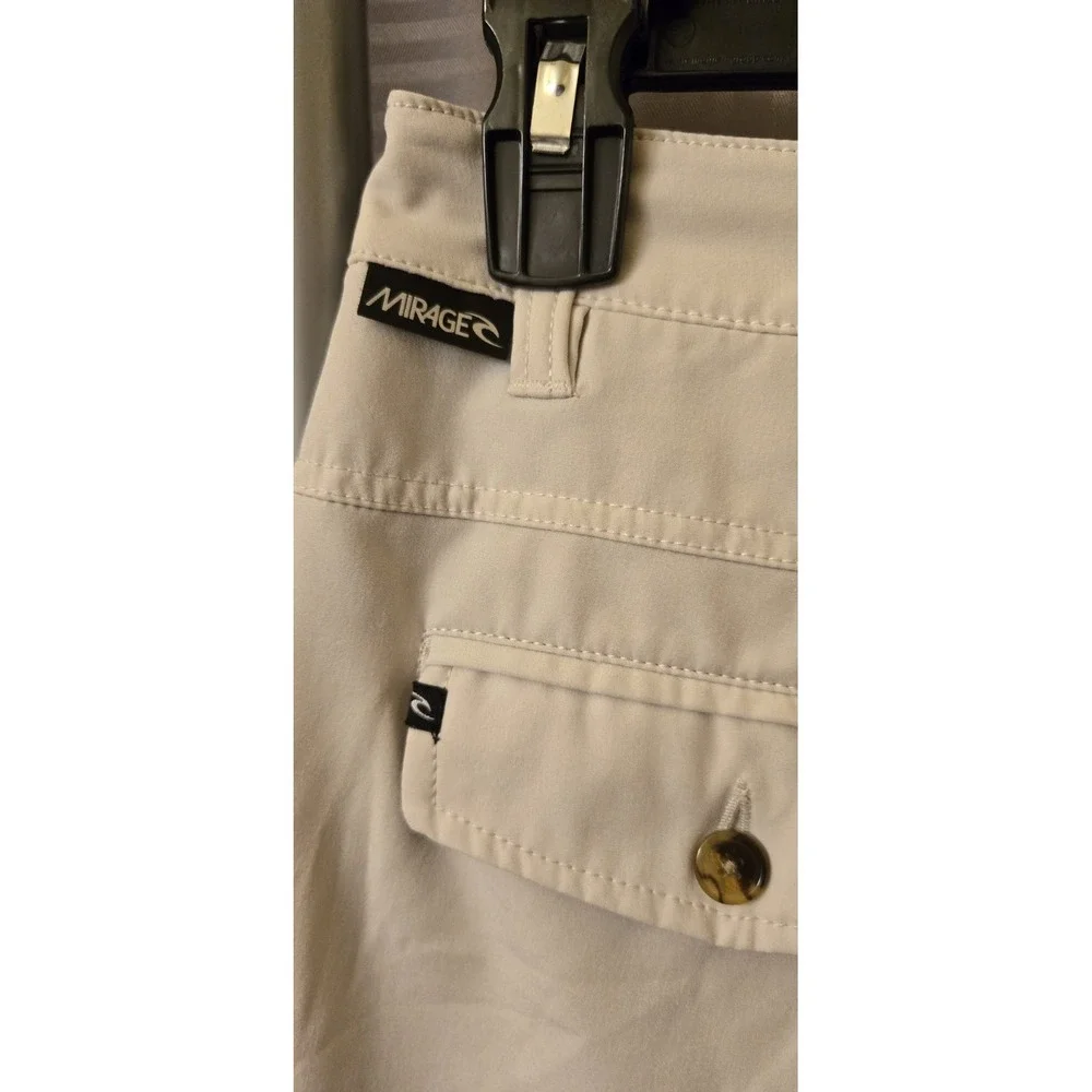 Rip Curl Men's Size 28 Boardwalk Performance Hybrid Board Shorts Tan Active‎